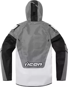 ICON Airform Retro siva tekstilna motoristična jakna M-2