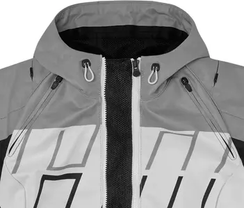ICON Airform Retro siva tekstilna motoristična jakna M-3