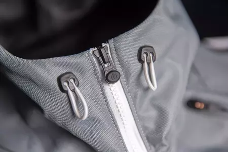 ICON Airform Retro siva tekstilna motoristična jakna M-6