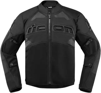 ICON Contra2 текстилно яке за мотоциклет черно M-1