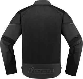 ICON Contra2 jachetă de motocicletă din material textil negru M-2