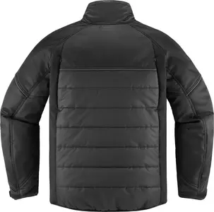 ICON Ghost Puffer jachetă de motocicletă din material textil negru S-3