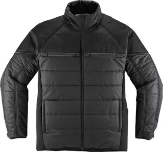 ICON Ghost Puffer giacca da moto in tessuto nero XL-2