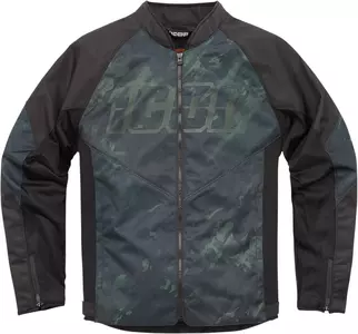 ICON Hooligan Demo tekstilna motoristička jakna, crna S-1
