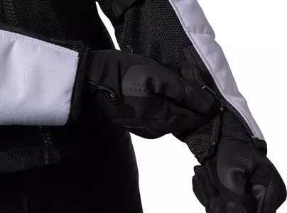 ICON Mesh AF tekstilna motoristična jakna bela M-5