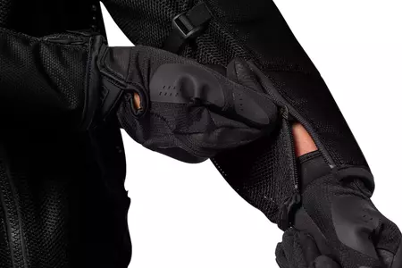 ICON Mesh AF tekstilna motoristička jakna, crna M-10