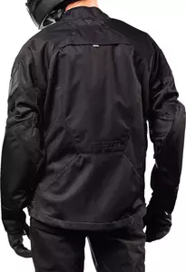 ICON Mesh AF tekstilna motoristička jakna, crna M-2