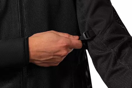 ICON Mesh AF tekstilna motoristička jakna, crna M-4