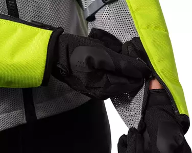 ICON Mesh AF gri/galben fluo M jachetă de motocicletă din material textil-10