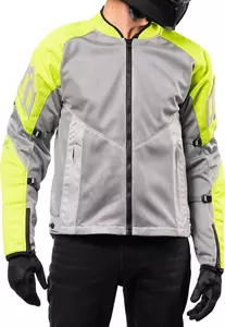 ICON Mesh AF gri/galben fluo M jachetă de motocicletă din material textil-5