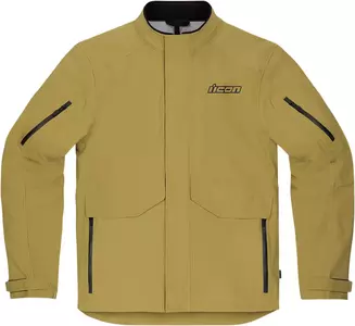 Tekstilna motociklistička jakna ICON Stormhawk, smeđa, XL - 2820-5362