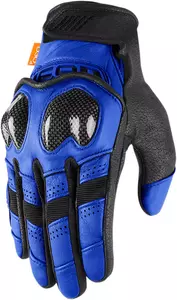 ICON Contra 2 rukavice na motorku modré XL - 3301-3704
