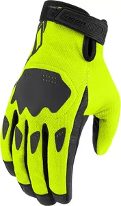 ICON Hooligan guantes de moto amarillo XL - 3301-4381
