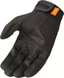 ICON Airform kožne motociklističke rukavice, crne L-2