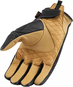ICON AXYS kožené rukavice na motorku čierne S-2