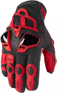 ICON Hypersport rood M motor leren handschoenen-1