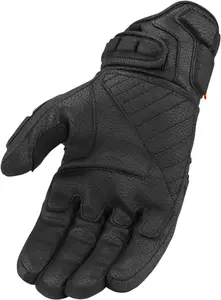 ICON Motorhead 3 kožne motociklističke rukavice, crne, XL-2