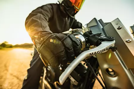 ICON Motorhead 3 mănuși de motocicletă din piele negru XL-4