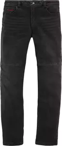 Spodnie motocyklowe jeans ICON Uparmor czarne 38-1