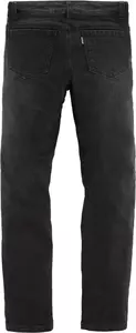 Spodnie motocyklowe jeans ICON Uparmor czarne 38-2