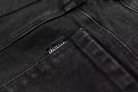 Spodnie motocyklowe jeans ICON Uparmor czarne 38-6