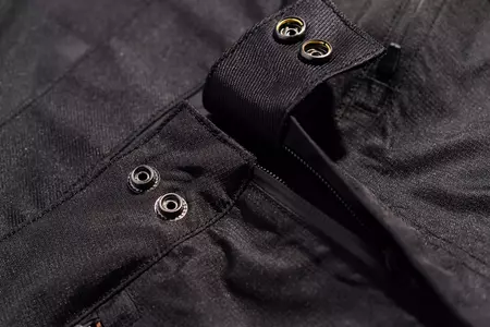 ICON PDX3 pantaloni de motocicletă din material textil negru L-12