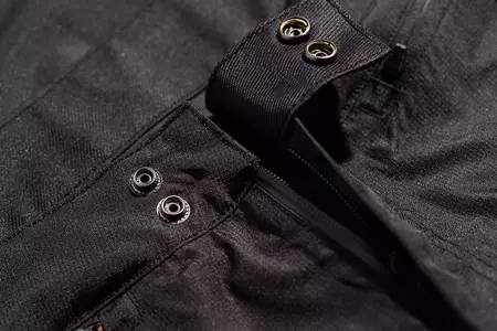 ICON PDX3 pantaloni de motocicletă din material textil negru L-3