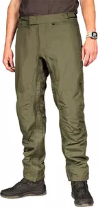 ICON PDX3 pantaloni de motocicletă din material textil verde XS-10