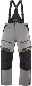 Pantalon de moto ICON Raiden gris fluo M en textile-1