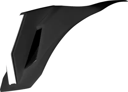 Spoiler dianteiro para capacete Icon Airform preto prateado-1
