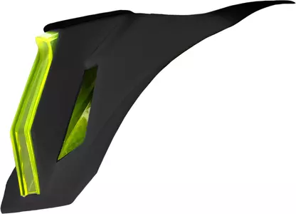 Spoiler dianteiro para capacete Icon Airform preto verde - 0133-1376