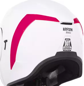 Spoiler posteriore per casco ICOM Airform Dayglo rosso - 0133-1310