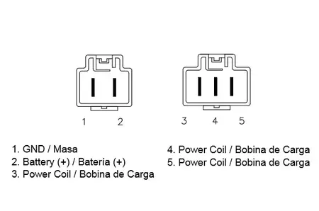 DZE Spannungsregler Honda CBR 600 RR 07-11, CBR 1000 RR 04-05 (31600-MEL-821) (ESR439) (SH678FD, SH678FB)-2