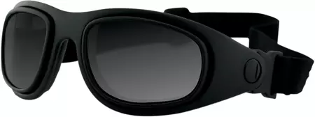 Óculos de proteção para motociclistas Bobster Sport & Street 2 em preto fumado-3