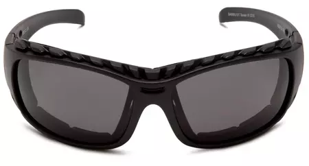 Óculos de proteção para motociclistas Bobster Ambush II preto fumado-3