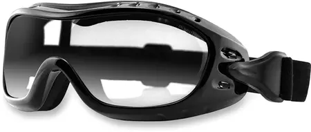 "Bobster Night Hawk" skaidrūs motociklininko akiniai