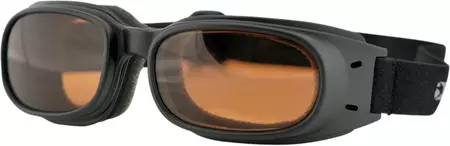 Ochelari de protecție pentru motociclete Bobster Piston ambrat - BPIS01A