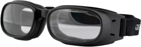 Bobster Piston genomskinliga motorcykelglasögon - BPIS01C
