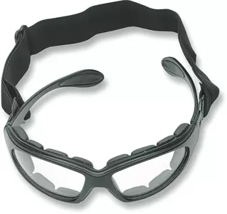 Occhiali da moto Bobster GXR trasparenti-3