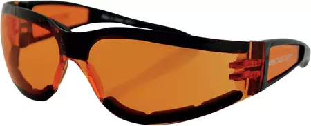 Bobster Shield II getönte schwarze Sonnenbrille-3