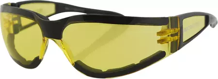 Bobster Shield II getönte schwarze Sonnenbrille-7