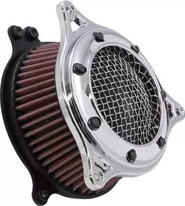 Kit de filtro de aire Cobra negro/cromo - 606-0100-05-SB
