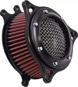 Zestaw filtra powietrza Cobra czarny/chrom  - 606-0101-05B-SB
