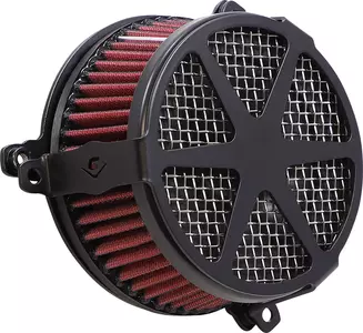 Kit de filtro de aire Cobra negro/cromo-2