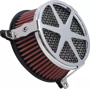 Kit filtro aria Cobra cromato-2