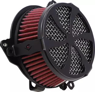 Súprava vzduchového filtra Cobra čierna/chróm-3