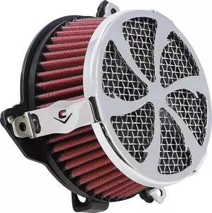 Kit filtro aria Cobra cromato-3