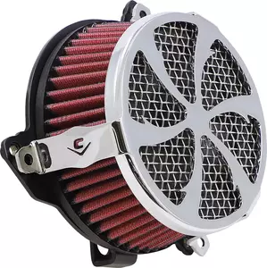 Kit filtro aria Cobra cromato-7