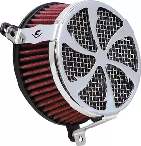 Kit filtro aria Cobra cromato-4