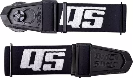 Cinturino in gomma per occhiali Effex nero - QS-45